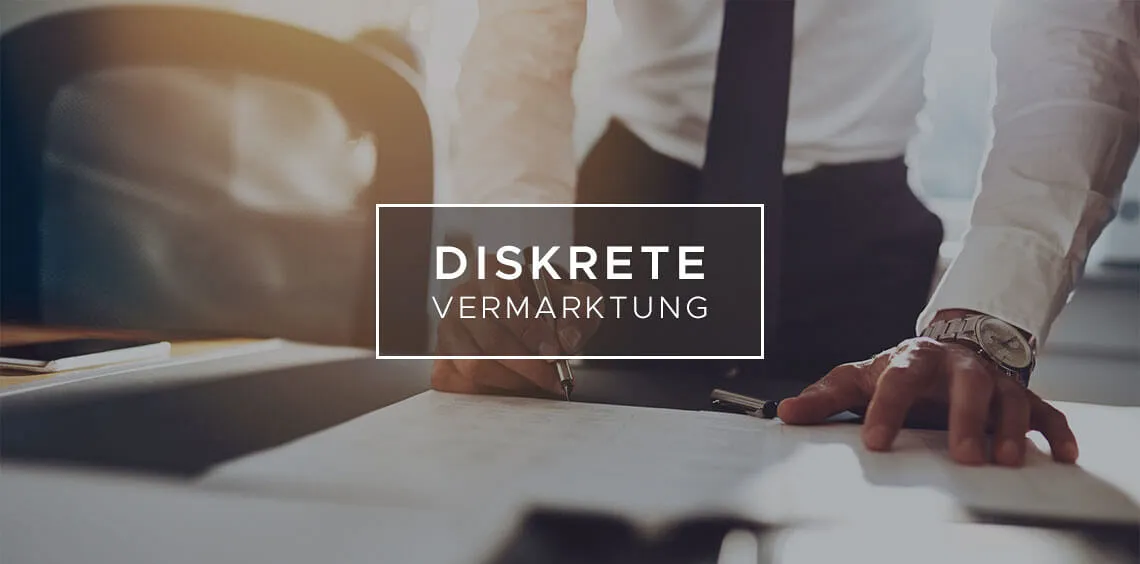Diskrete Vermarktung